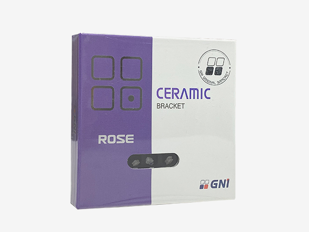 Mắc cài thép Hàn Quốc GNI Rose Ceramic Bracket 