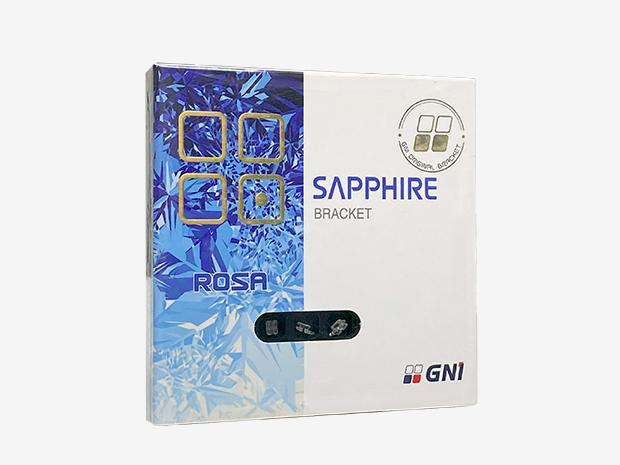 GNI- Mắc cài chỉnh nha Rosa Saphire