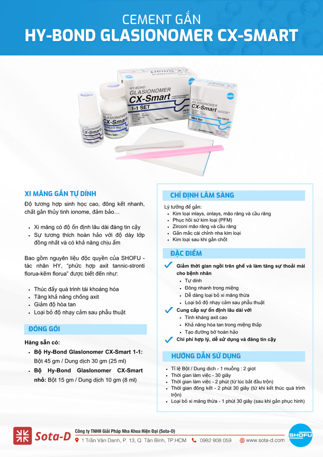 Cement gắn CX-Smart0